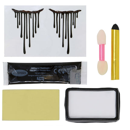 Halloween Make Up Set Verinen nunna