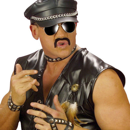 Mustat tekoviikset 1kpl