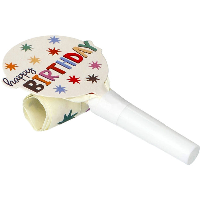 Hyvää syntymäpäivää Party Honks 6kpl