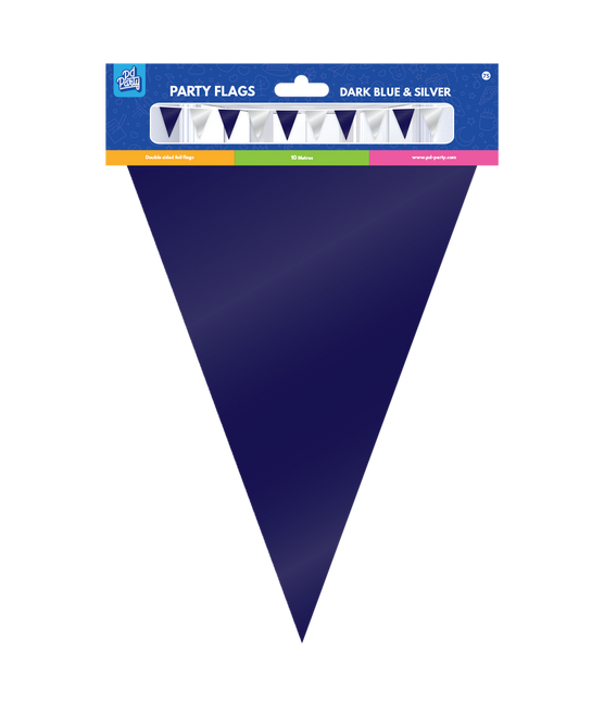 Sininen hopea nauha metallinen 10m