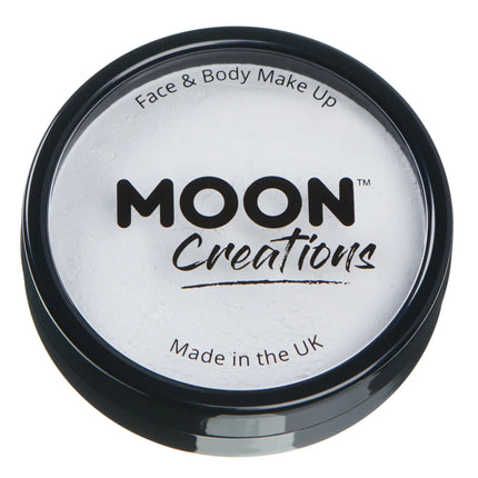 Moon Creations Pro Face Paint Kakkupurkit Valkoinen 36g
