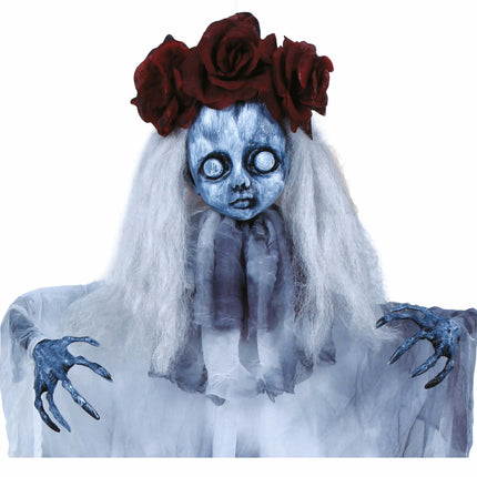 Halloween-nukke Ghost Girl 1m