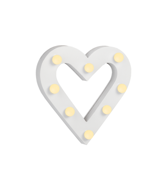 Valkoinen valo sydän