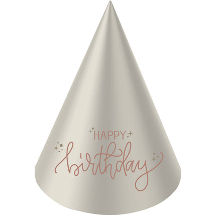 Hyvää syntymäpäivää Party Hatut 6kpl