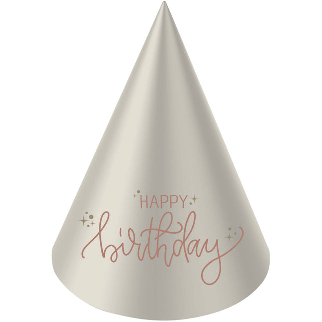 Hyvää syntymäpäivää Party Hatut 6kpl