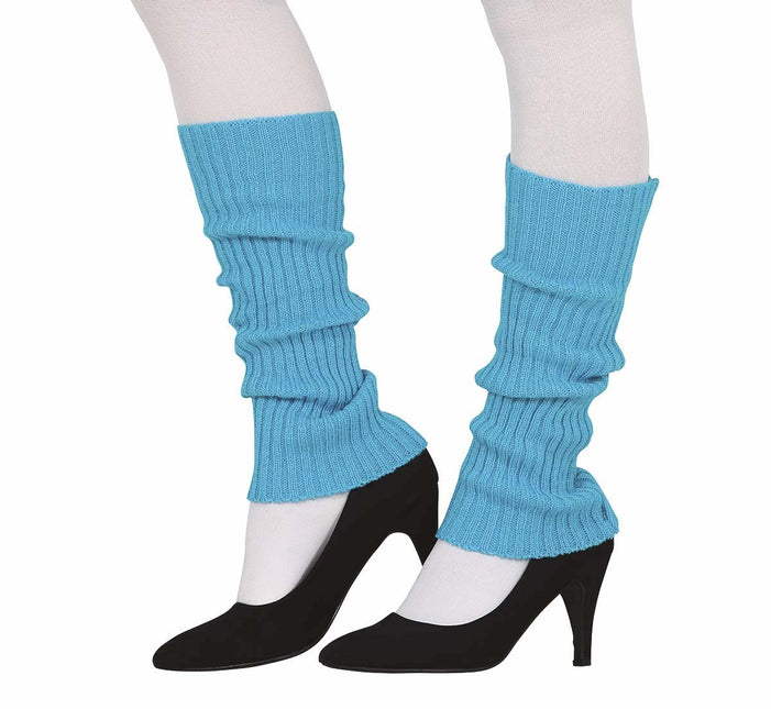 Vaaleansiniset säärilämmittimet