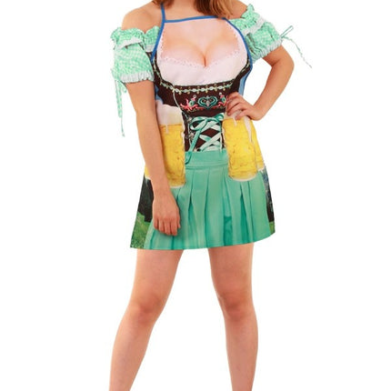 Oktoberfest Dirndl esiliina nainen