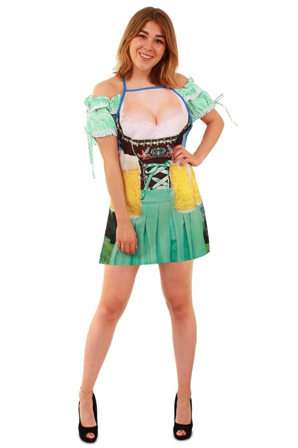 Oktoberfest Dirndl esiliina nainen