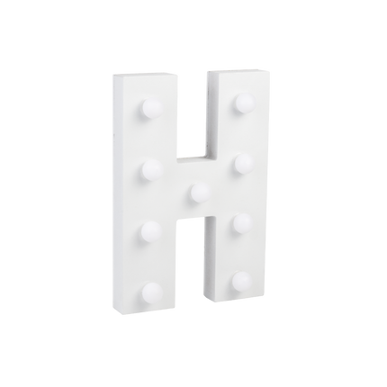 H Light Letter 16.5cm