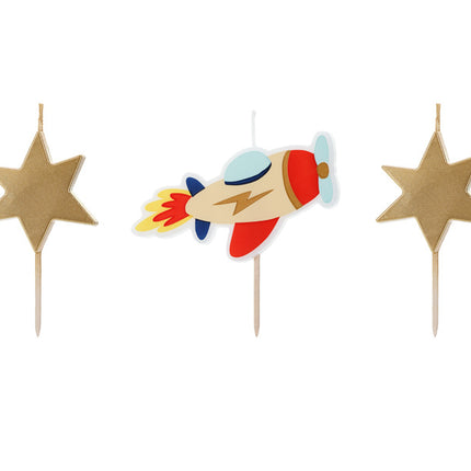 Space kynttilät 3kpl