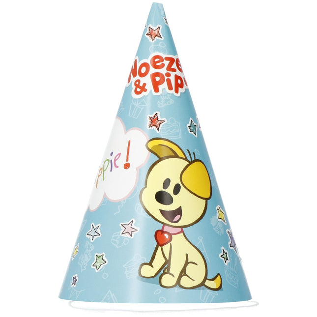Woezel En Pip Party Hatut 15.5cm 6kpl