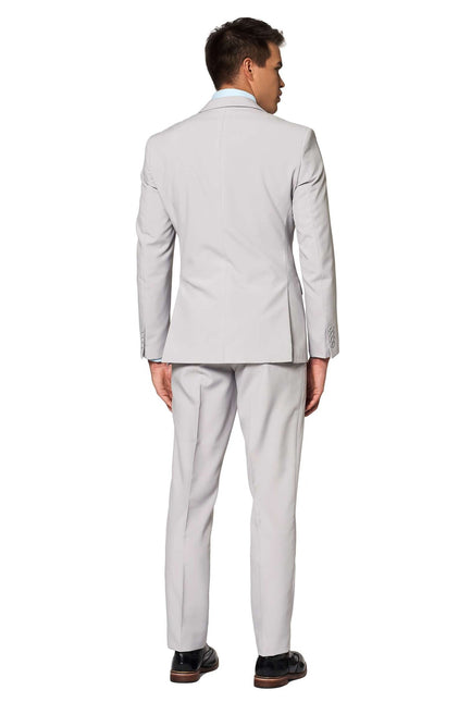Harmaa puku miehet OppoSuits