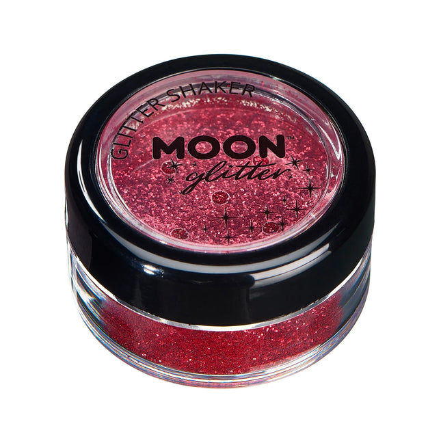 Moon Glitter Classic Fine Glitter Shakers punainen 5g