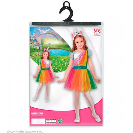 Yksisarvinen mekko tyttö