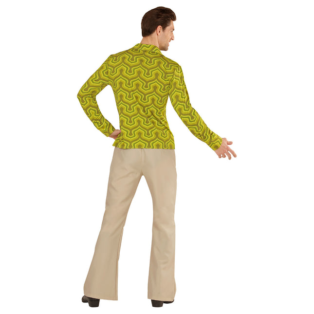 Disco 70S pusero vihreä miesten tapetti