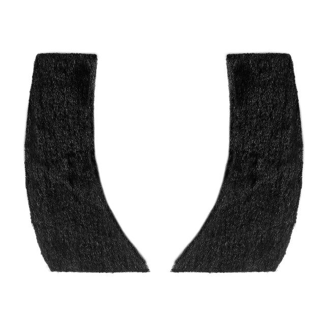 Mustat väärennetyt sivupartaat