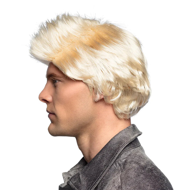 Vaalea Crested peruukki