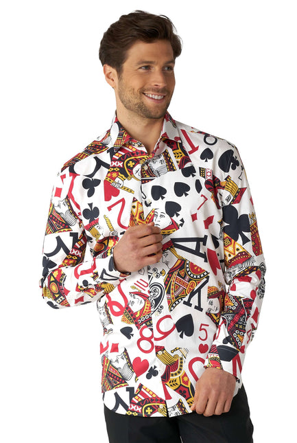Casino pelikortit paita Miesten OppoSuits