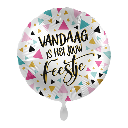 Helium ilmapallo Tänään on sinun juhlasi