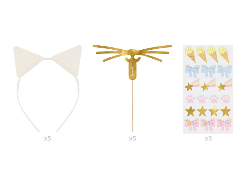 Kissan tarvikesarja 5 kpl