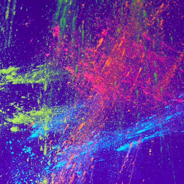 Moon Glow Neon UV-pigmentti Shakers Valkoinen 5g