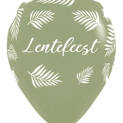 Ilmapallot Kevätjuhla Palmut Eukalyptus 30cm 25kpl 25cm 25kpl