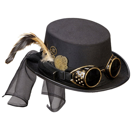 Hattu Steampunk silmälasit