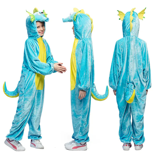 Merihevonen puku lapsi