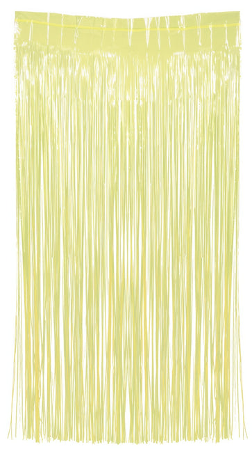 Keltainen oviverho 2m