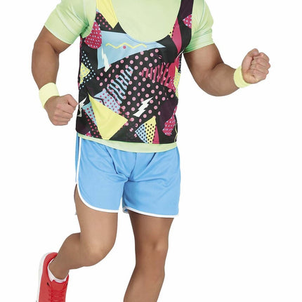 Urheilija puku miehet värillinen