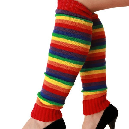 Säärilämmittimet Rainbow Narrow Stripe