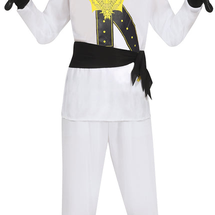 Ninja puku valkoinen poika