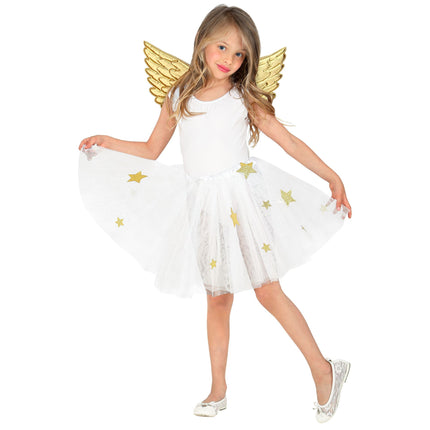 Enkeli pukusetti tyttö 2 kpl