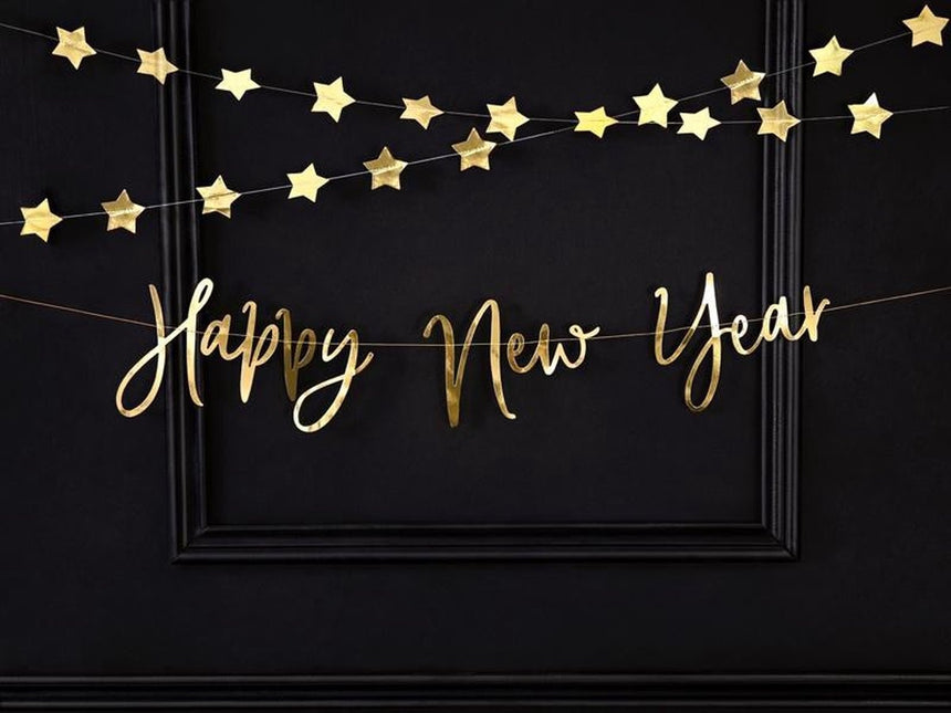 Tähtikranssi kultainen 3.6m