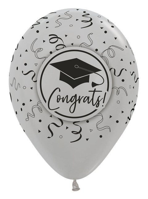 Ilmapalloja Congrats Graduation Mix 30cm 25kpl