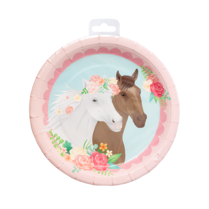 Hevonen lautaset 23cm 8kpl