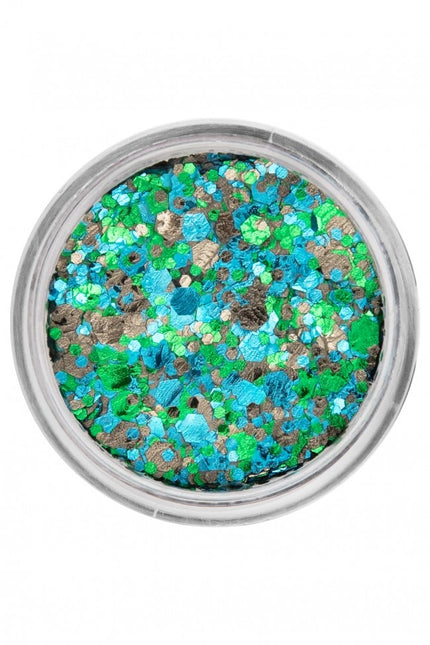 PXP Pressed Chunky Glitter Creme Costa Verde 10ml