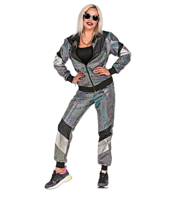 Neon 80S Verryttelypuku Fault heijastava