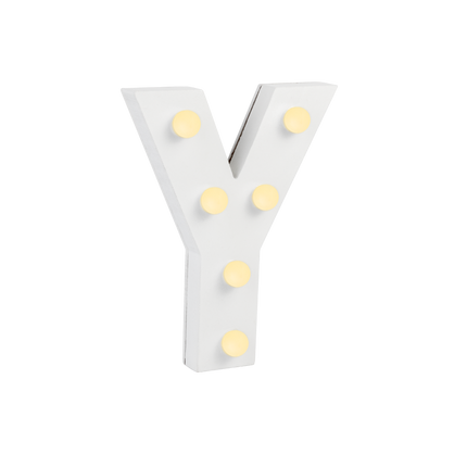 Y Light Letter 16.5cm