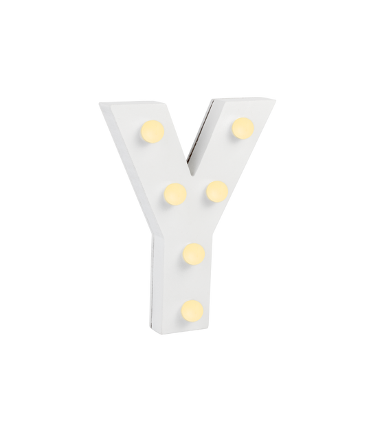 Y Light Letter 16.5cm