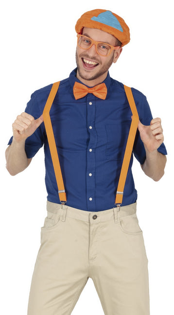 Oranssi pukusetti Blippy 3 kpl