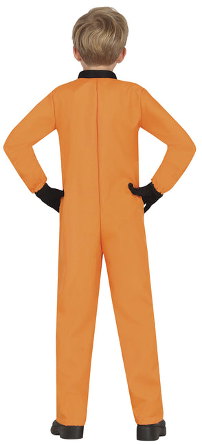 Astronautit puku oranssi lapsi