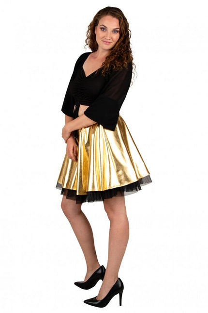 Circle hame metallinen kultainen