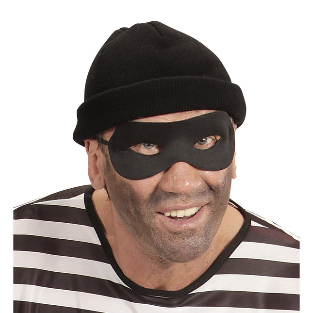 Musta silmä naamio murtovaras