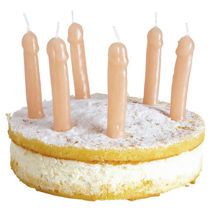 Kynttilät Dick 6kpl