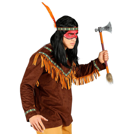 Intian paita Miehet Feather hiuspanta