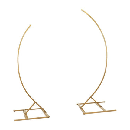 Kultainen tausta kehys Half Arch 2kpl