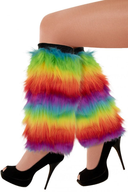 Jalkojen lämmittimet Plush Rainbow