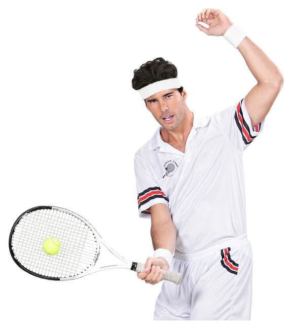 Valkoiset hikinauhat 2 kpl