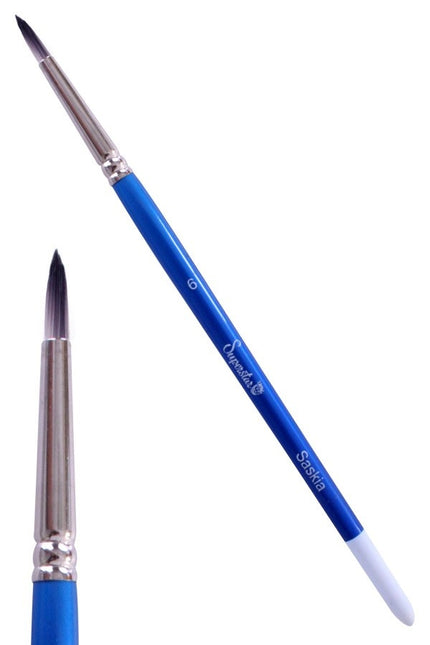 Sininen Schmink harja Kukka nro.6